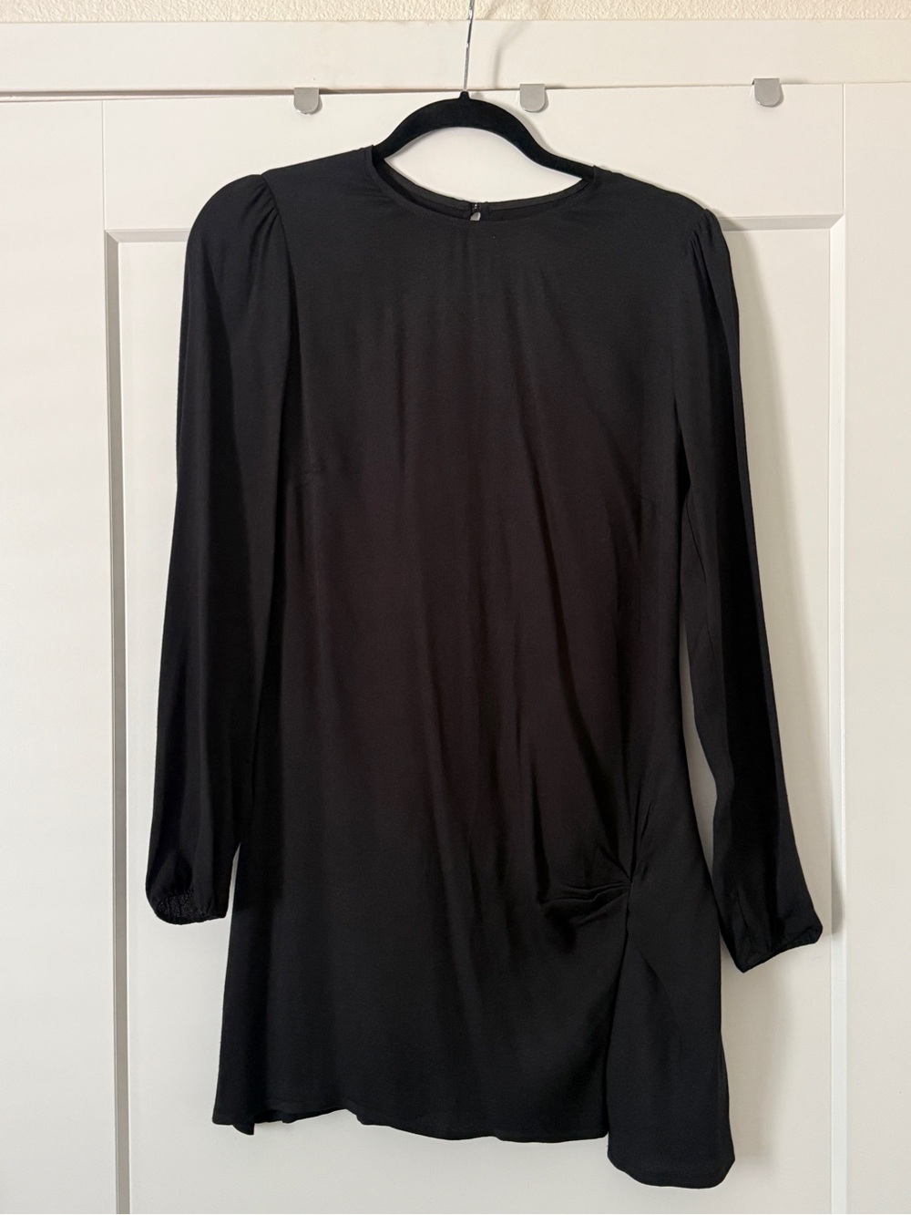 Reformation Black Mini Dress
